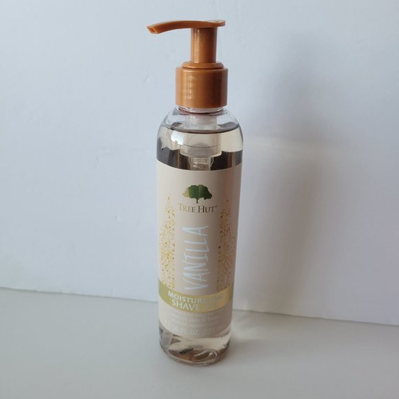 Tree Hut Vanilla Moisturizing Shave Oil 7.7 oz Sulfate & Paraben Free USA Made - Picture 2 of 8
